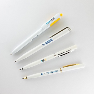 Сувенирные ручки с логотипом.  3