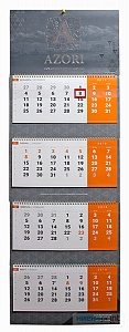 Календарь КВАДРО для компании AZORI.  2